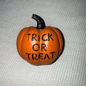 Kirklands Orange Halloween Pumpkin Decor